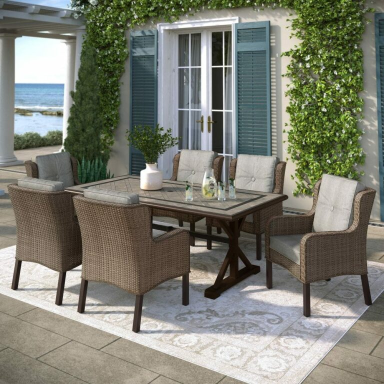 Collins 7Piece Dining Set Grand Leisure