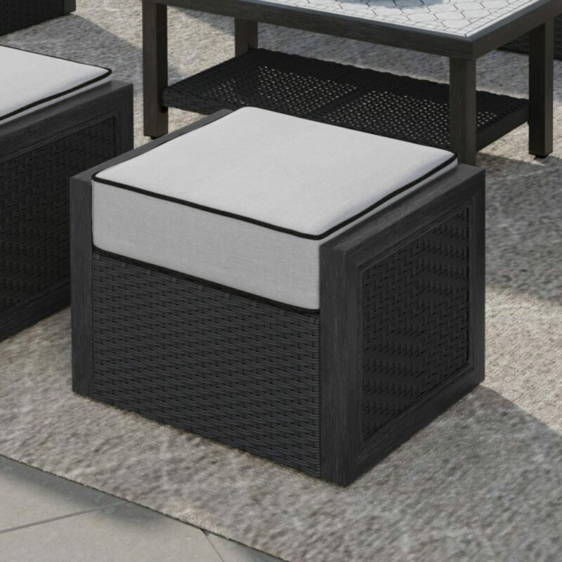 Logan 6-Piece Deep Seating Set (Black)