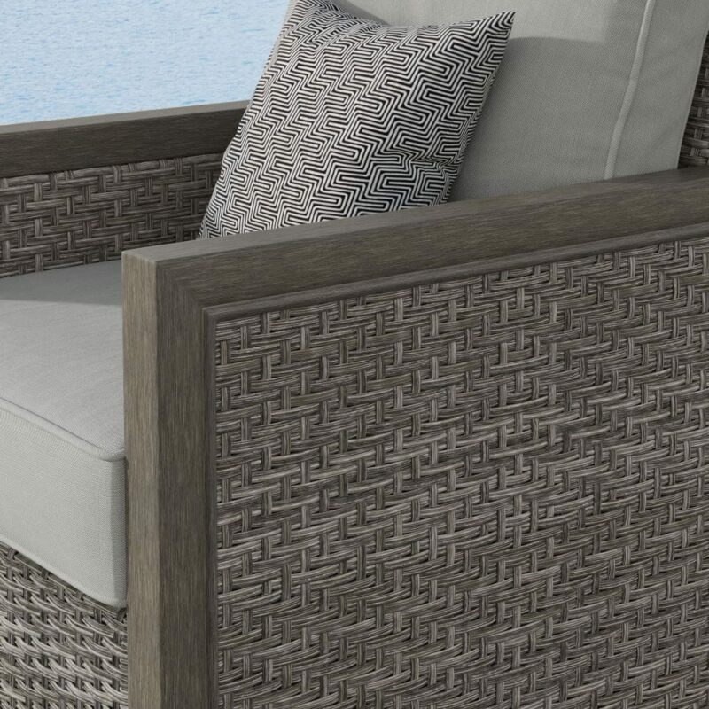 Logan 6-Piece Deep Seating Set (Greige)
